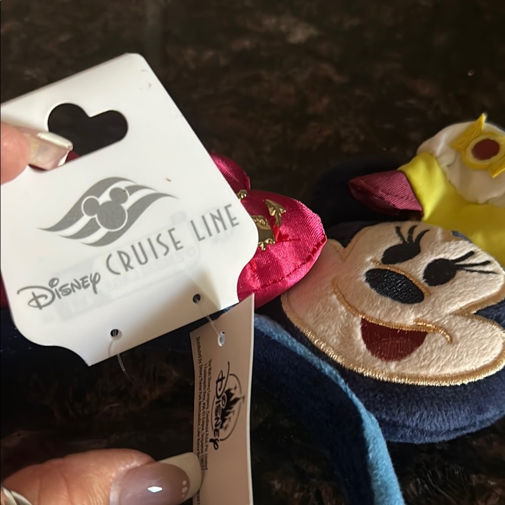 Disney Mickey and Minnie cruise line  Ears Headband no tag fell off brand new - Picture 4 of 5